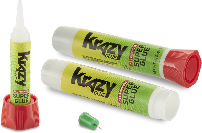 Krazy Glue All Purpose Super Glue with Precision Tip - 2 Grams, 2 Count - Image 3